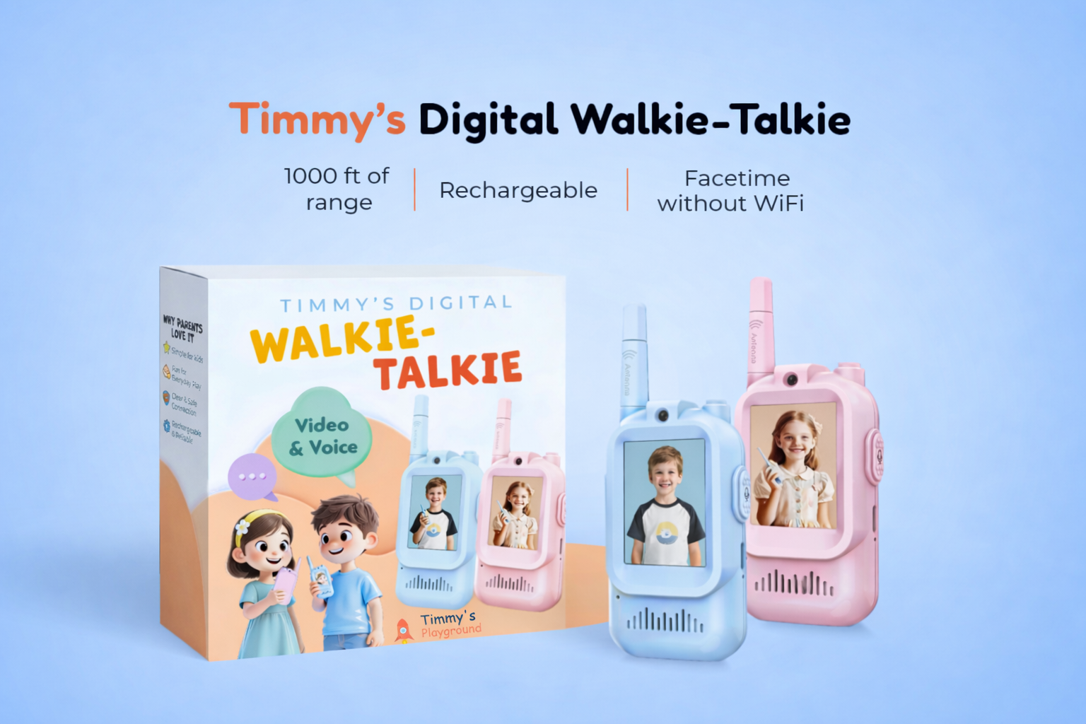 Timmy's Digital Walkie-Talkie